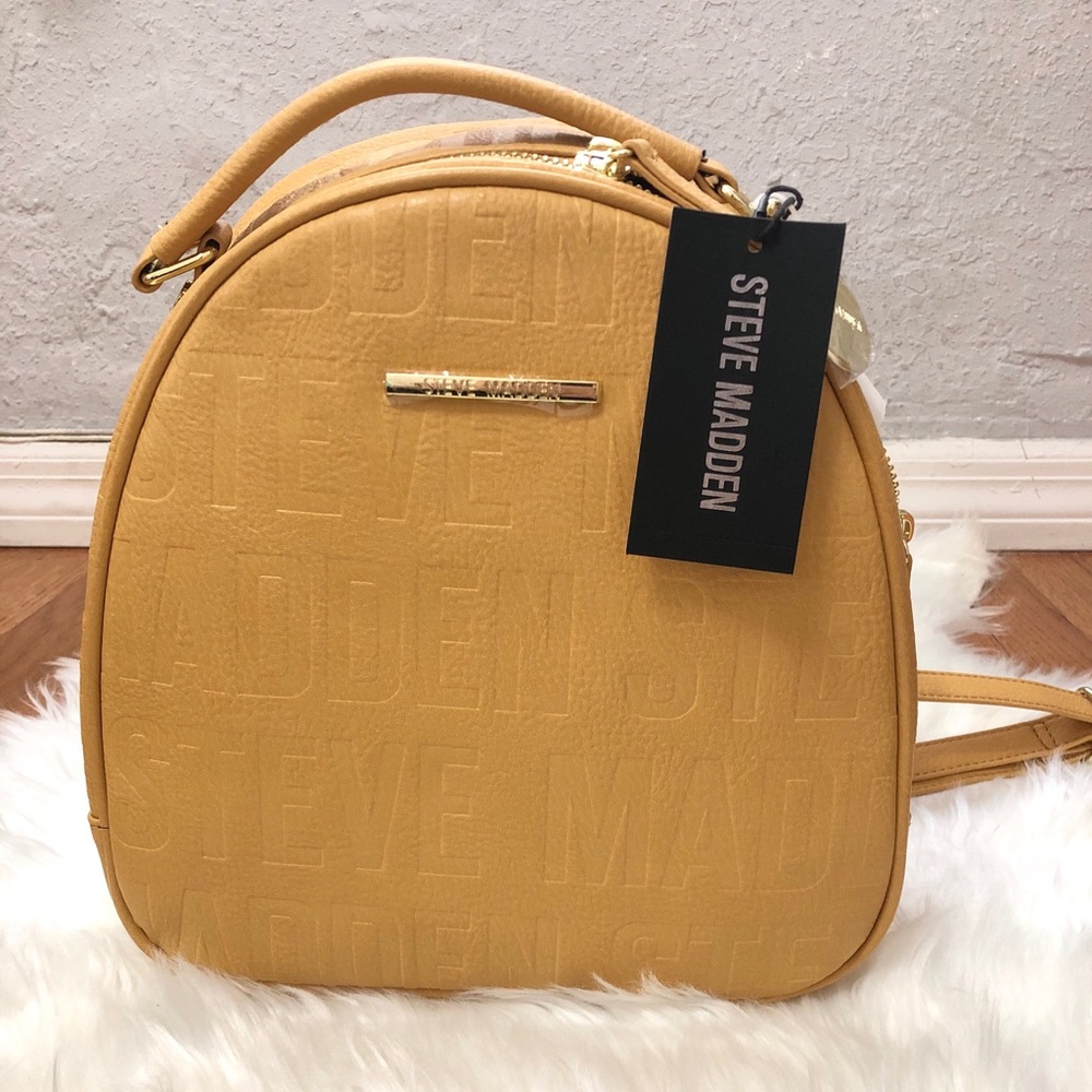Steve Madden logo backpack